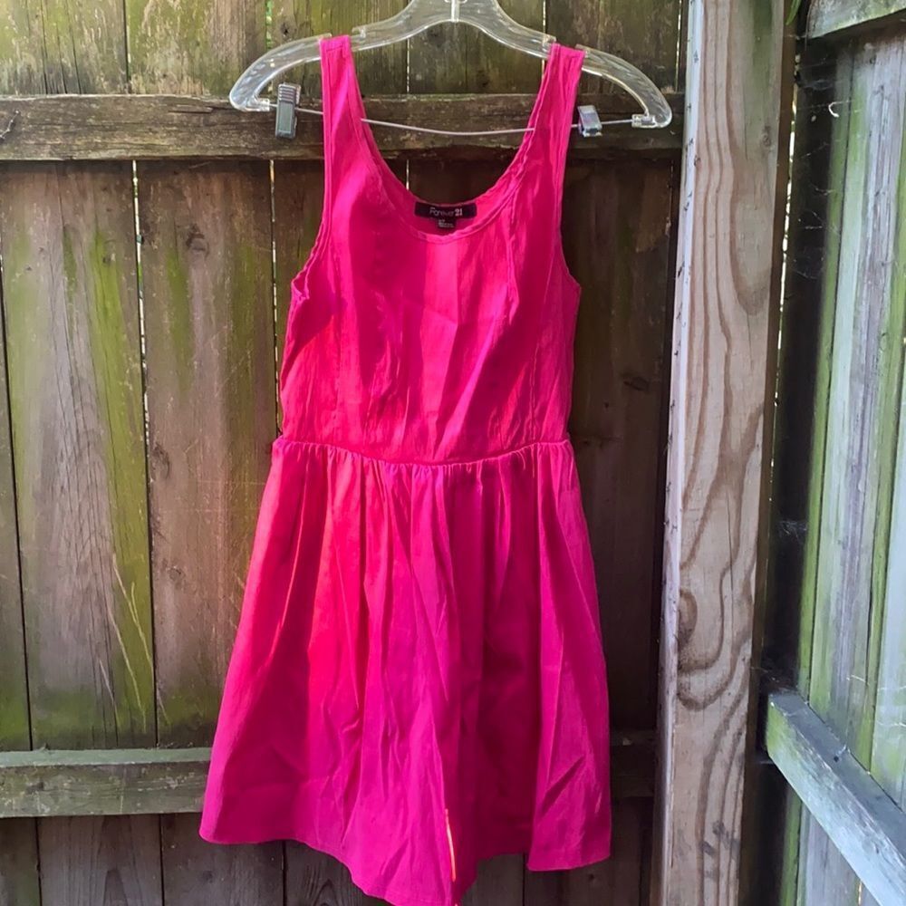 Forever 21 pink shimmer dress sz. S